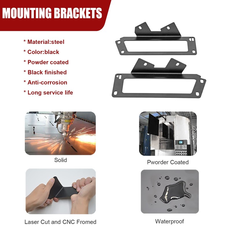 4x 3 Inch 24W Dually LED Fog Light Pods with