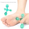 Manual Trigger Point Massage Tool, 2 Pcs 4 Knob Massage