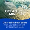 CLOROX Toilet Bowl Cleaner Clinging Bleach Gel, Ocean Mist, 24