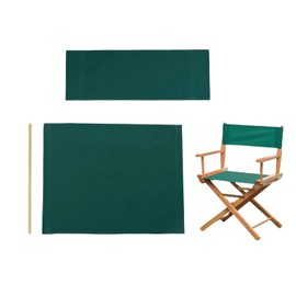 Director Chair Replacement Canvas Fabric Seat Cover Foldable Director’s Chair Cover Kit Black | 21.2" L x 16.1" W x 0.39" H (E:Army Green 21.25''L*16.14''W)