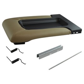 TRQ Center Console Lid Repair Kit Tan for GM Pickup Truck SUV