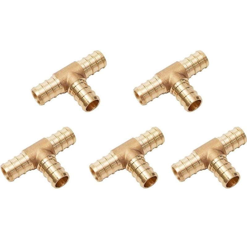 3/4 x 3/4 x 3/4 Inch PEX Barbed Tee Connector