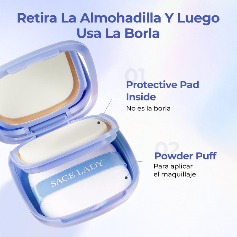 Polvo Compacto Matte SACE LADY Flawless Master SPF30 – Control
