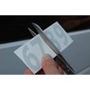 Orange Vinyl Numbers Stickers 0-9 (2 of Each Number, 20