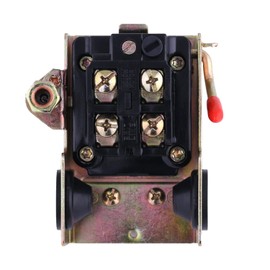 Air Compressor Pressure Switch 95-125 PSI Pump Pressure Switch 1/4" NPT Air-Pump Pressure Switch Pumptrol Single Port Air Pressure Switch