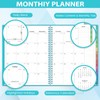2025-2026 Monthly Planner - JUL 2025 - DEC 2026, Academic