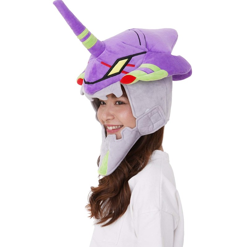 [Sazac] Kigurumi Cap Neon Genesis Evangelion Unit-01 Purple