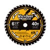 VIERDWIN 6-1/2 Inch 40-Teeth(1PC) Circular Saw Blade with 5/8'' Arbor,