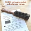 VESS Hair Brush without Pain on Skin: For People with