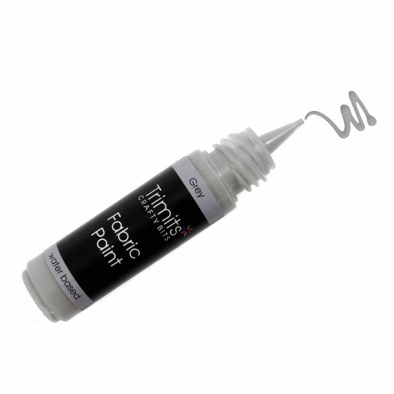 Trimits Fabric Paint Pen Grey, 20ml