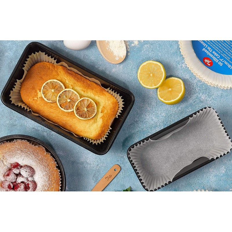 Tala Siliconised 2LB Loaf Liners, Reuseable, Beige