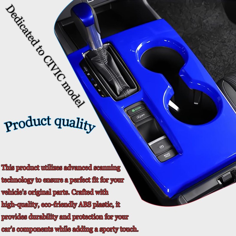MUXEE 11th Gen Civic Center Console Frame Gear Shift Panel