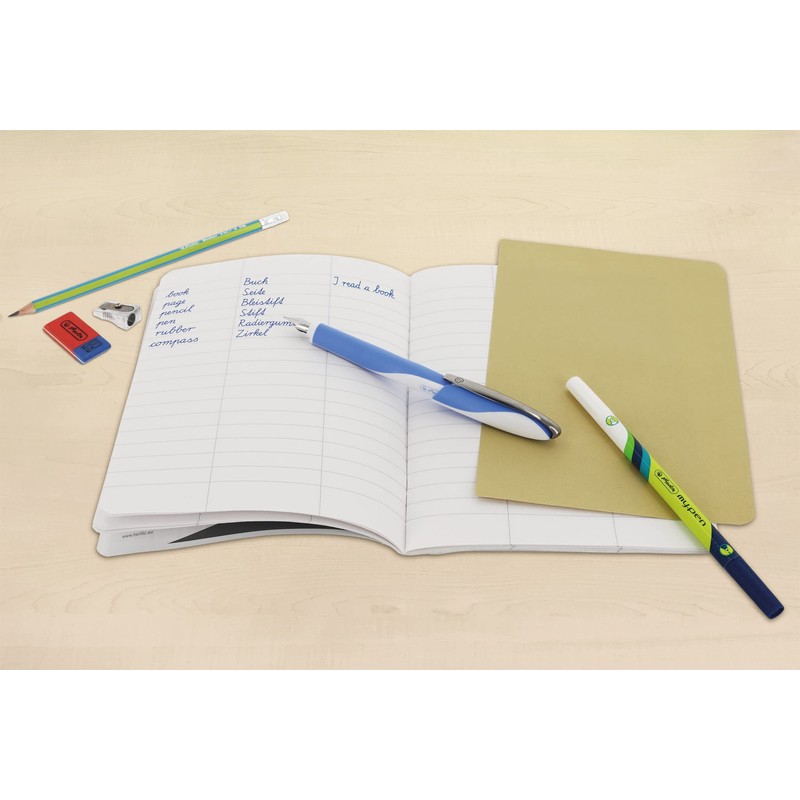 Herlitz 10777670 Vocabulary Book A5 Line Style 54 40 Sheets