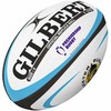 Gilbert Exeter Rugby chiefs replica rugby ball size 5 [white/sky]