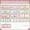 COCHIE Boho Alphabet for Classroom Wall Decorations Kindergarten Preschool, Alphabet