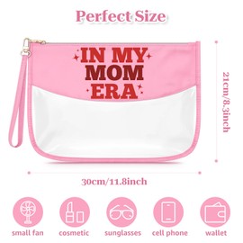 Sfodiary Mom Gifts from Daughter Makeup Bag Best Mom Ever Birthday Appreciation Presents for Mother in Law Cosmetic Bag Encouragement Christmas Mothers Day Presents for Her Travel Cosmetic Pouch