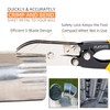PLATATO 5 Blades Sheet Metal Tools HVAC Tool Duct Crimping