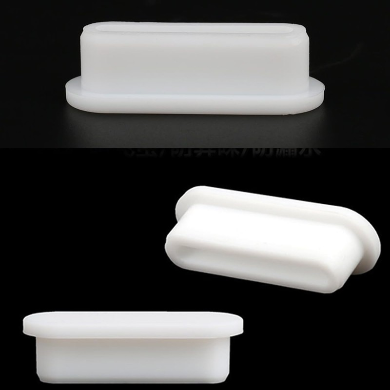 4-Pack Sink Oval Overflow Caps,Rubber Sink Overflow Hole Covers,Kitchen Bathroom