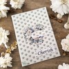 Matty's Crafting Joy Wedding Florals, Double Sided Scrapbook Paper 12x12,