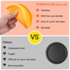 2 Pack Silicone Replacement Lids Only Fit for Pyrex 7401-S