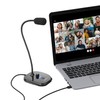 Simplecom UM360 Plug and Play USB Desktop Microphone with Headphone