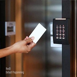 Default Programmed RexID 100 Pack H10301 PVC ISO Proximity Card for Access Control System,Comparable to Standard 26 bit Format for Add-On & Replacement on Current System
