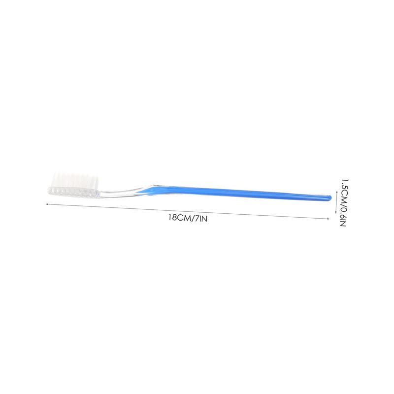 ULTECHNOVO 50pcs Reusable Travel Toothbrushes Soft Bristles for Camping and