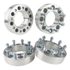 KAX 8x6.5 Wheel Spacers,Forged 2 inch 8 Lug Hub Centric Wheel Spacers with 9/16" x18 Studs 121mm Hub Bore,fit for Ram 2500,Ram 3500,2500,3500,4pcs