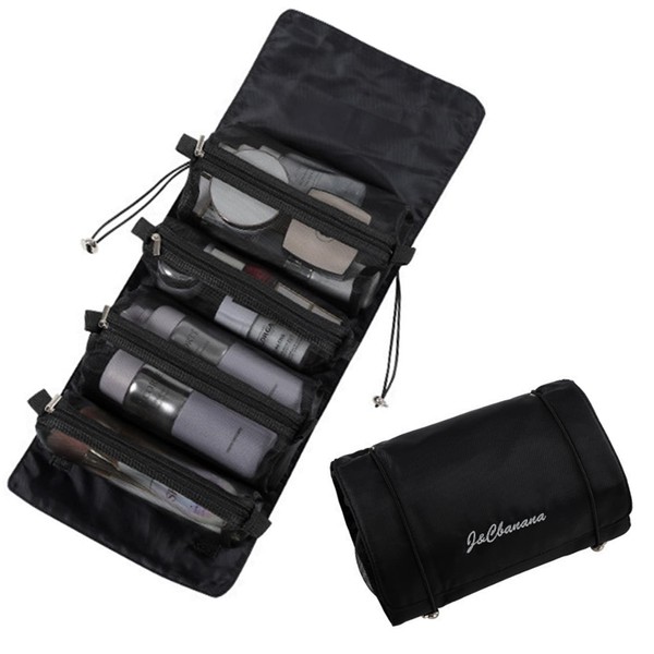 Bolsa de Maquillaje Plegable de Viaje Enrollable,Bolsa de Cosméticos 4