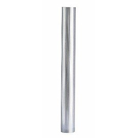 Garelick 75347:01 Table Pedestal for Smaller Boats - Fluted Taper Stanchion Post Only (Flush Mount)
