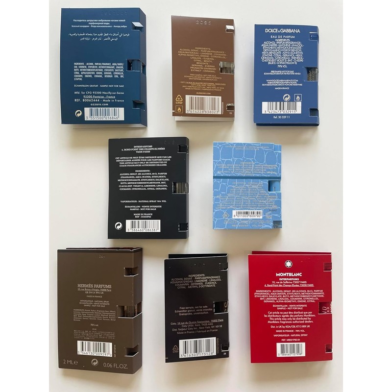 Infinite Scents Cologne Samples for Men - 12 Designer Fragrance