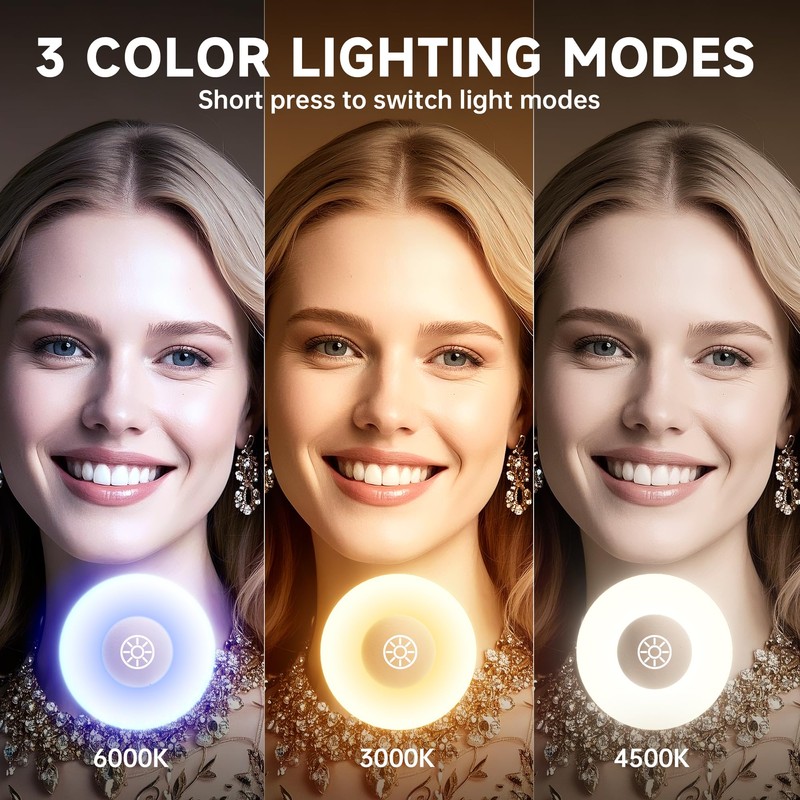 MINISO Vanity Mirror with Lights-14" x 18" Arched Makeup Mirror