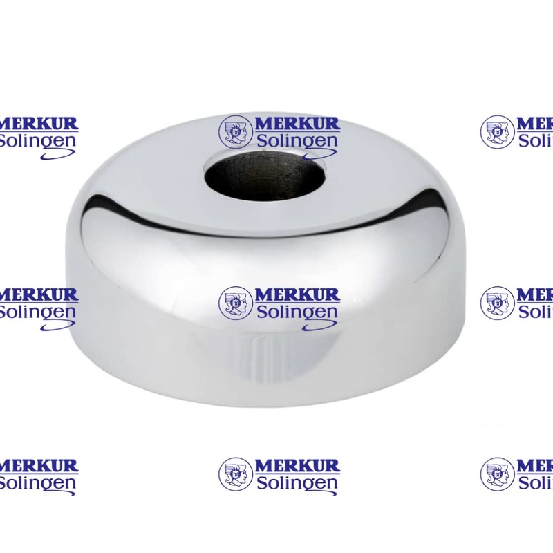 MERKUR Shaving Stand Gloss Chrome 4006 | Non-Slip with Straight