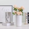 HCHLQLZ White Decorative Ceramic Vase