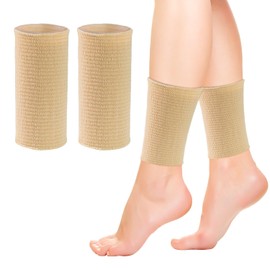 1 Pair Gel Elastic Protective Gear Sports Ankle Protective Sleeve Cuttable Protective Gear Unisex Sports Joint Protection Gear