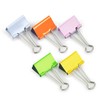 Rapesco 1492 19 mm Foldback Clips, Assorted Bright Colours, Pack