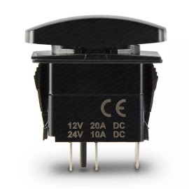 CH4x4 Rocker Auxiliary Fan Symbol - Blue LED