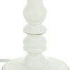 Table lamp - Simple design - Colour distressed WHITE