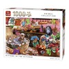 King 55847 Kitten in the Kitchen Puzzle 1000 Pieces, Multi-Colour,