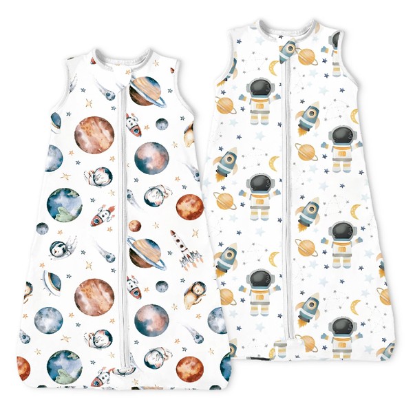 TOTBASIC Sleep Sack 0-6 Months, 0.5TOG Summer Light Wearable Blanket