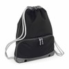 BagBase BG542BLAC Athleisure Gymsac Black Bg542 - Black, M