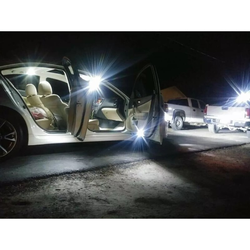 Fyre Flys 8 White LED Interior Lights Kit Package 1994-2001