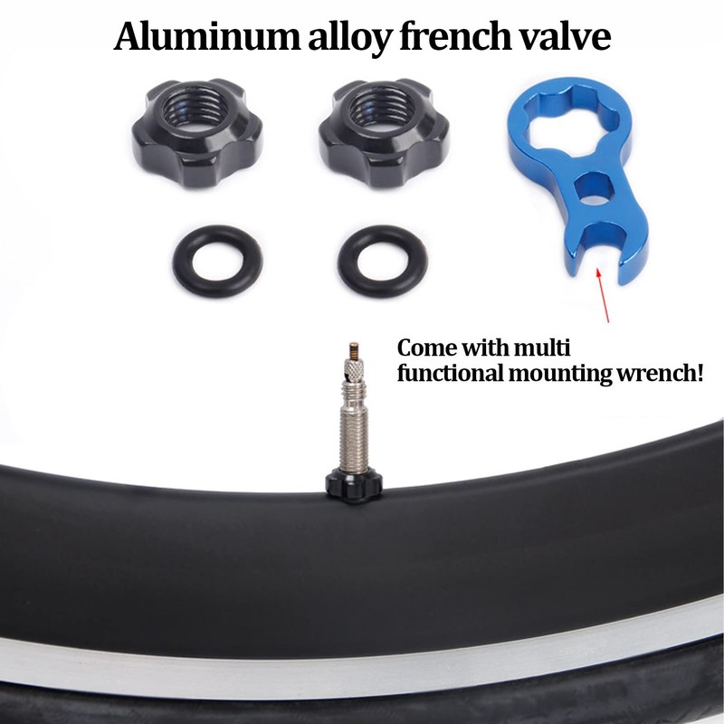 Yunir Tire Valve Extender, Portable Aluminum Alloy Flexible Tire Valve