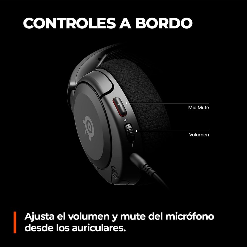 SteelSeries Arctis Nova 1 Multi-System Gaming Headset, Hi-Fi Drivers, Spatial
