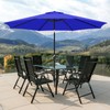 MASTERCANOPY Patio Umbrella for Outdoor Market Table -8 Ribs (11ft,Blue)