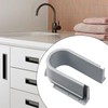 Fonowx under Sink Drawer with U Shape Slot for Bathroom