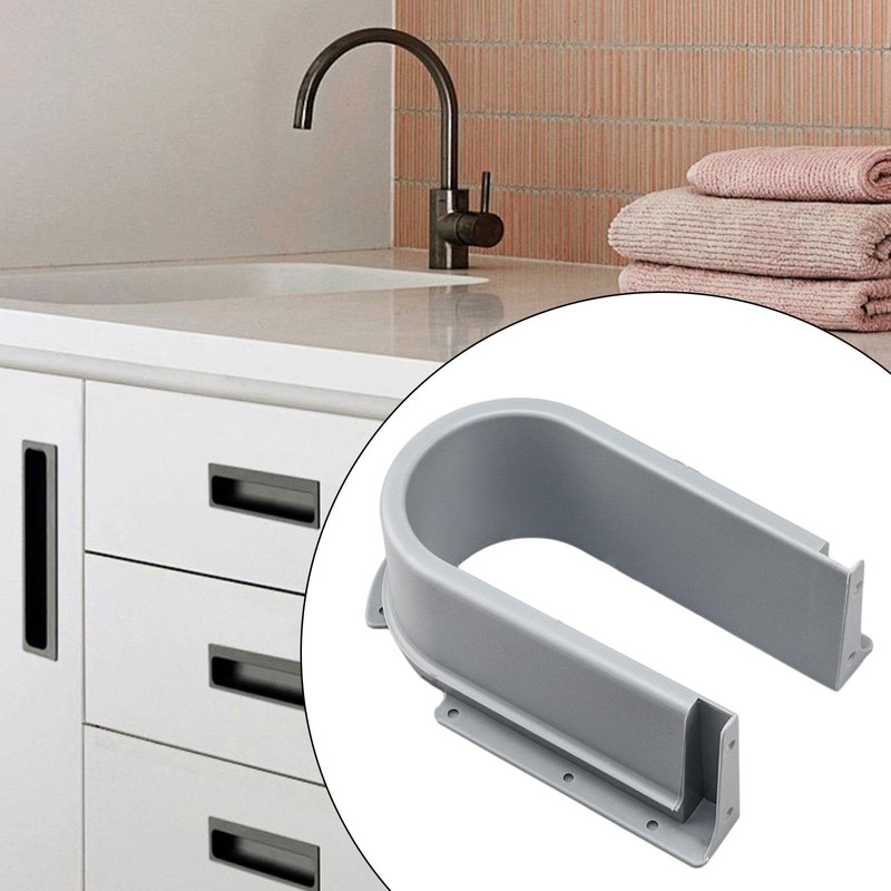 Fonowx under Sink Drawer with U Shape Slot for Bathroom