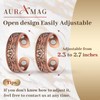 Copper Rings for Women,99.99% Pure Copper Magnetic Rings with 3500