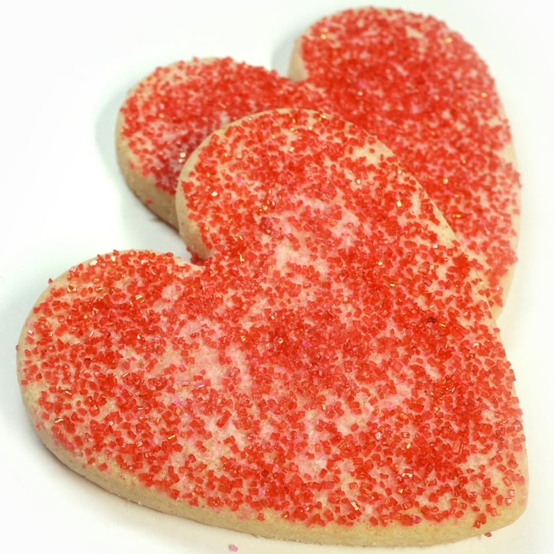 GranAroma Sanding Sugar, Decorative, Cookies & Sweets (Red)