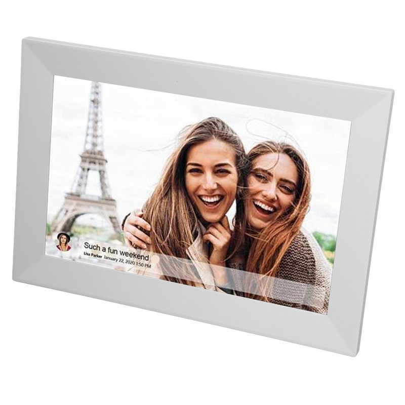 10.1 Inch Digital Picture Frame 1280x800 HD Touchscreen Auto Rotate